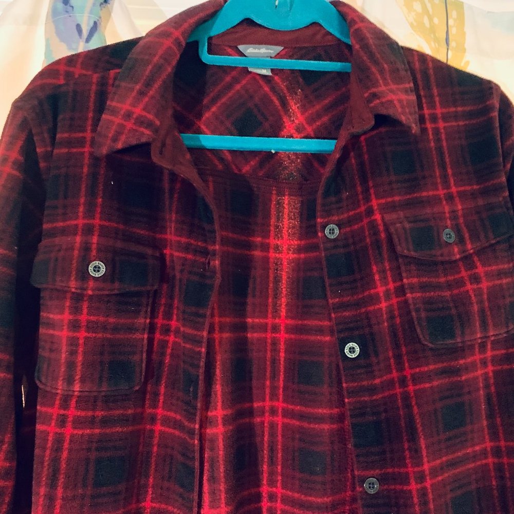 EDDIE BAUER FLANNEL (w/ free gift!)